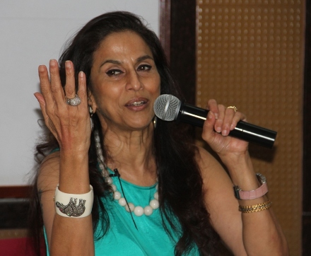 Shobhaa De present at the Manhattan Short  India 2013 inaugural master class 2