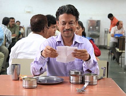 Irrfan Khan in movie The Lunchbox