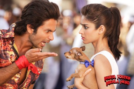 Shahid Kapoor and Ileana D'Cruz in Phata Poster Nikhla Hero