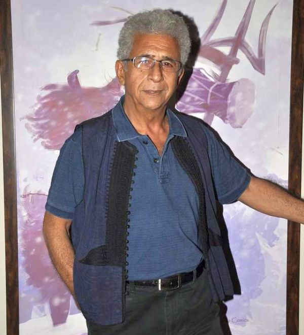 Naseeruddin Shah at Dedh Ishqiya promotions in Mumbai on 12th Dec 2013