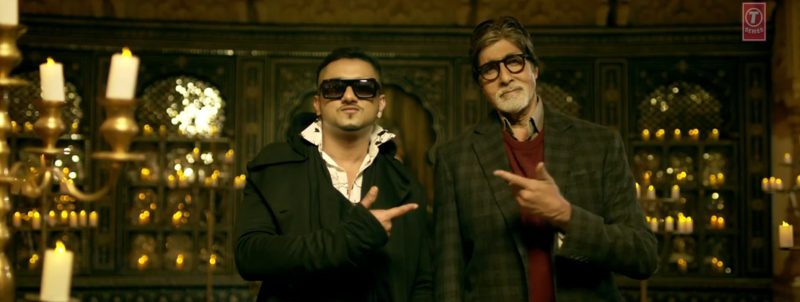 Amitabh Bachchan and Honey Singh perform in song Party With Bhootnath