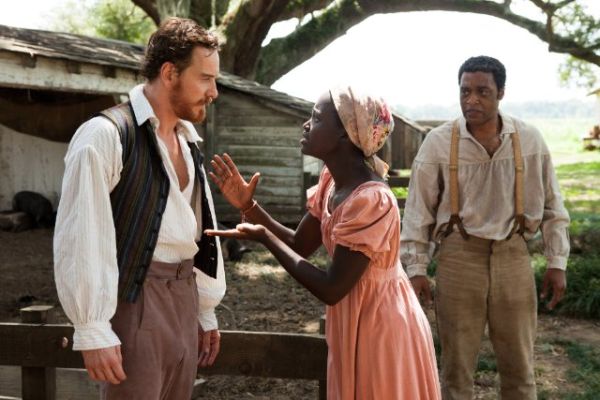 Chiwetel Ejiofor, Michael Fassbender, Lupita Nyongo in 12 Years a Slave