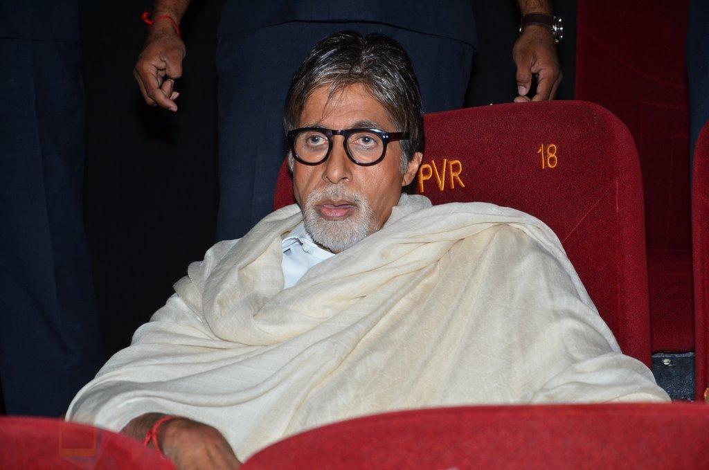 Amitabh Bachchan at Bombay To Goa special screening in PVR, Mumbai on 12th April 2014