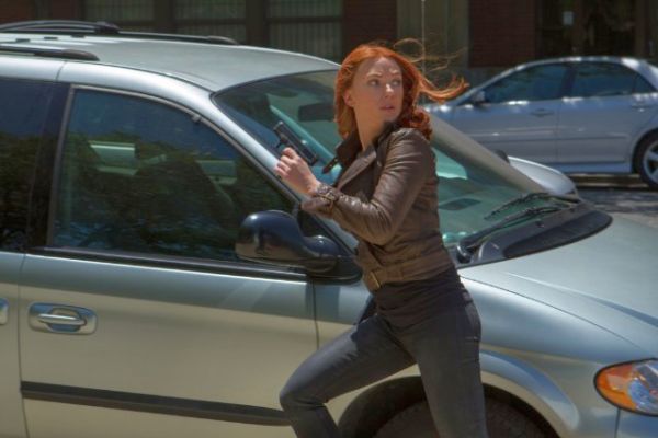 Still of Scarlett Johansson in Captain America: The Winter Soldier