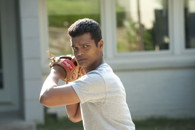 Madhur Mittal in a snapshot from his forthcoming Hollywood film Million Dollar Arm