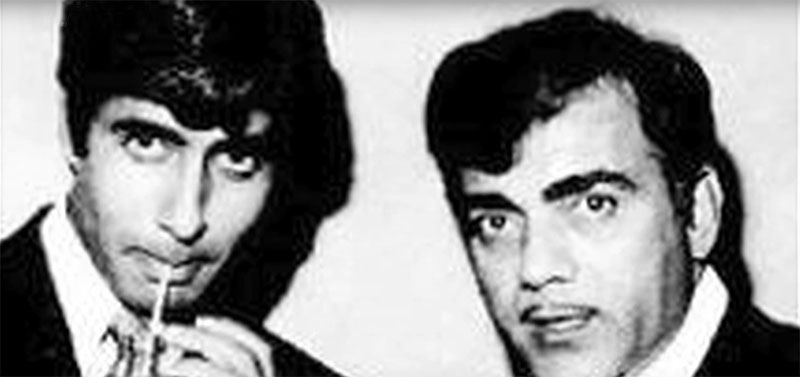 Amitabh Bachchan and Mehmood
