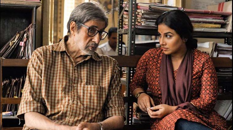 Amitabh Bachchan and Viya Balan in TE3N