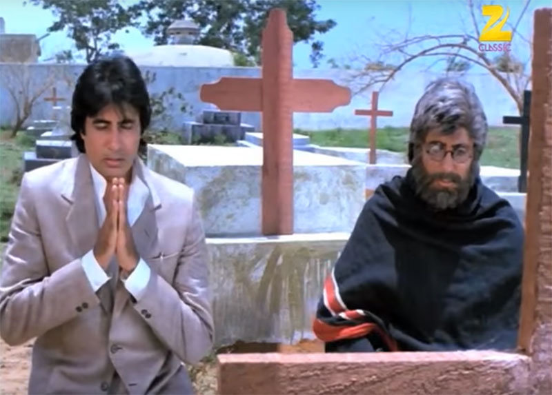 Amitabh Bachchan in double role in Aakhree Raasta