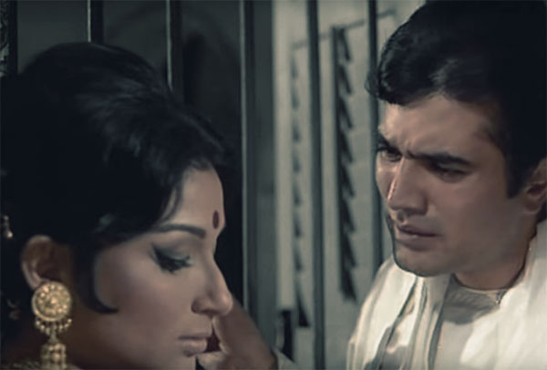 Rajesh Khanna and Sharmila Tagore in Amar Prem