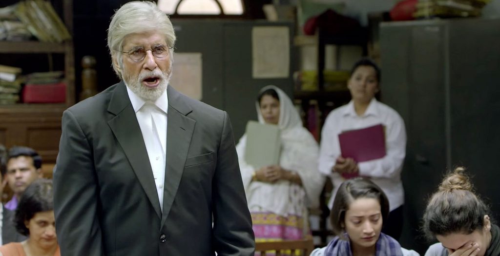 Amitabh Bachchan as Deepak in Pink