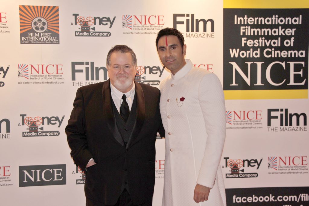 Sandip Soparrkar on Red Carpet at Nice International Film Festival 2016
