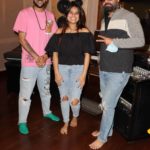 Dj Sheizwood, Jyotic Tangri, MD Desi Rockstar, during recording of the song DJ BAAJAN DE