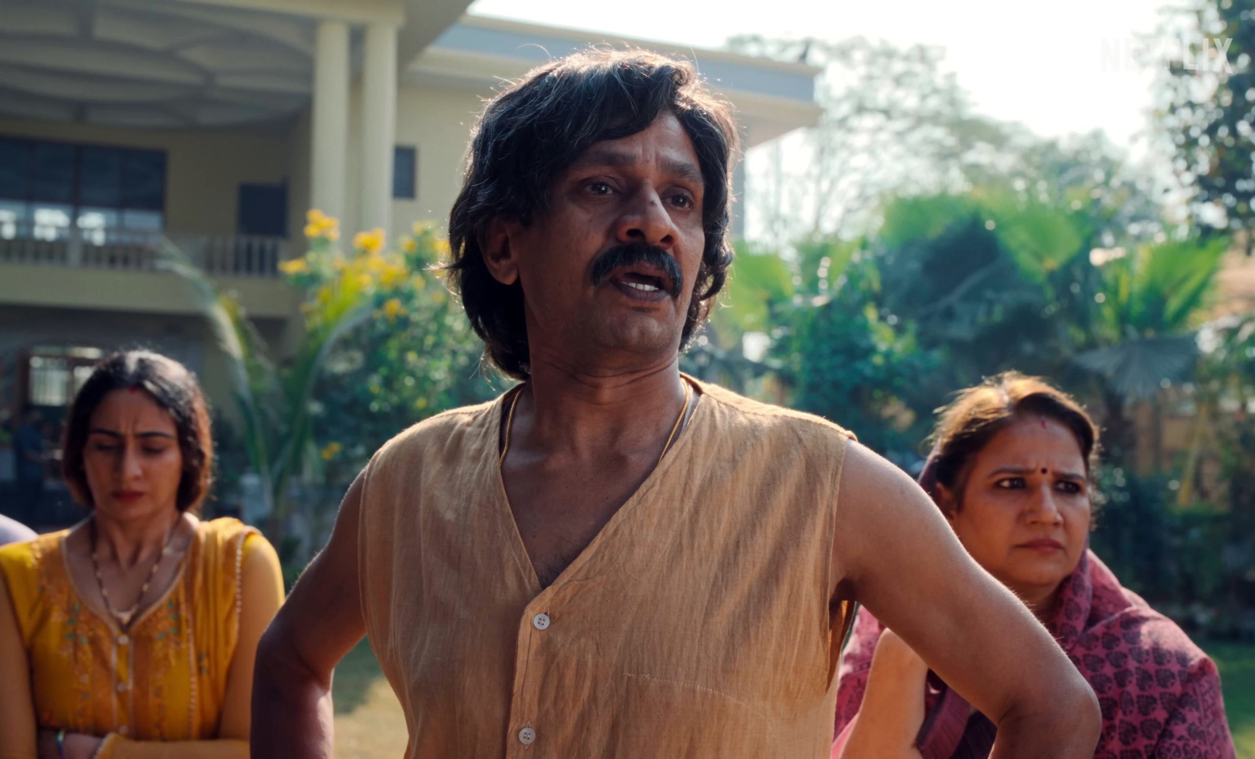 Vijay Raaz in the movie Kathal