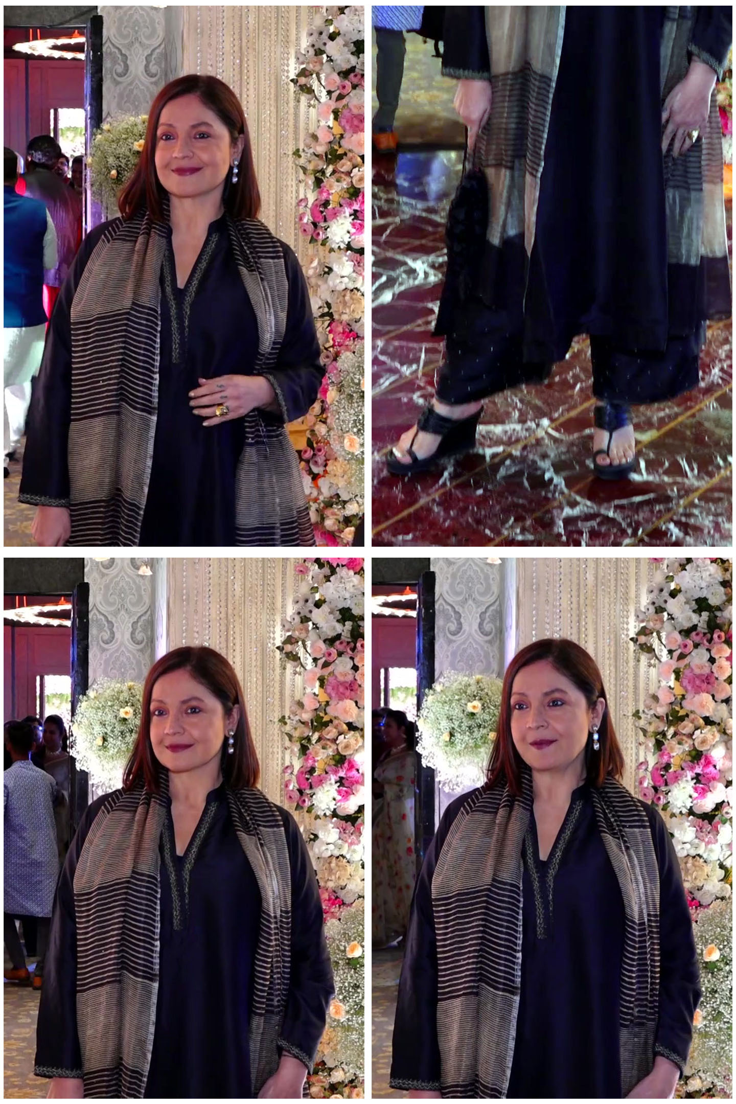 Pooja Bhatt attends Krishna Bhatt and Vedant Sarda wedding on 11 Jun 2023