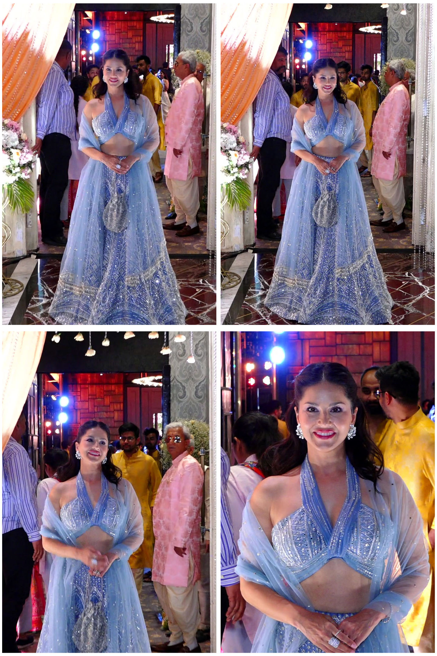 Sunny Leone attend Krishna Bhatt and Vedant Sarda wedding on 11 Jun 2023