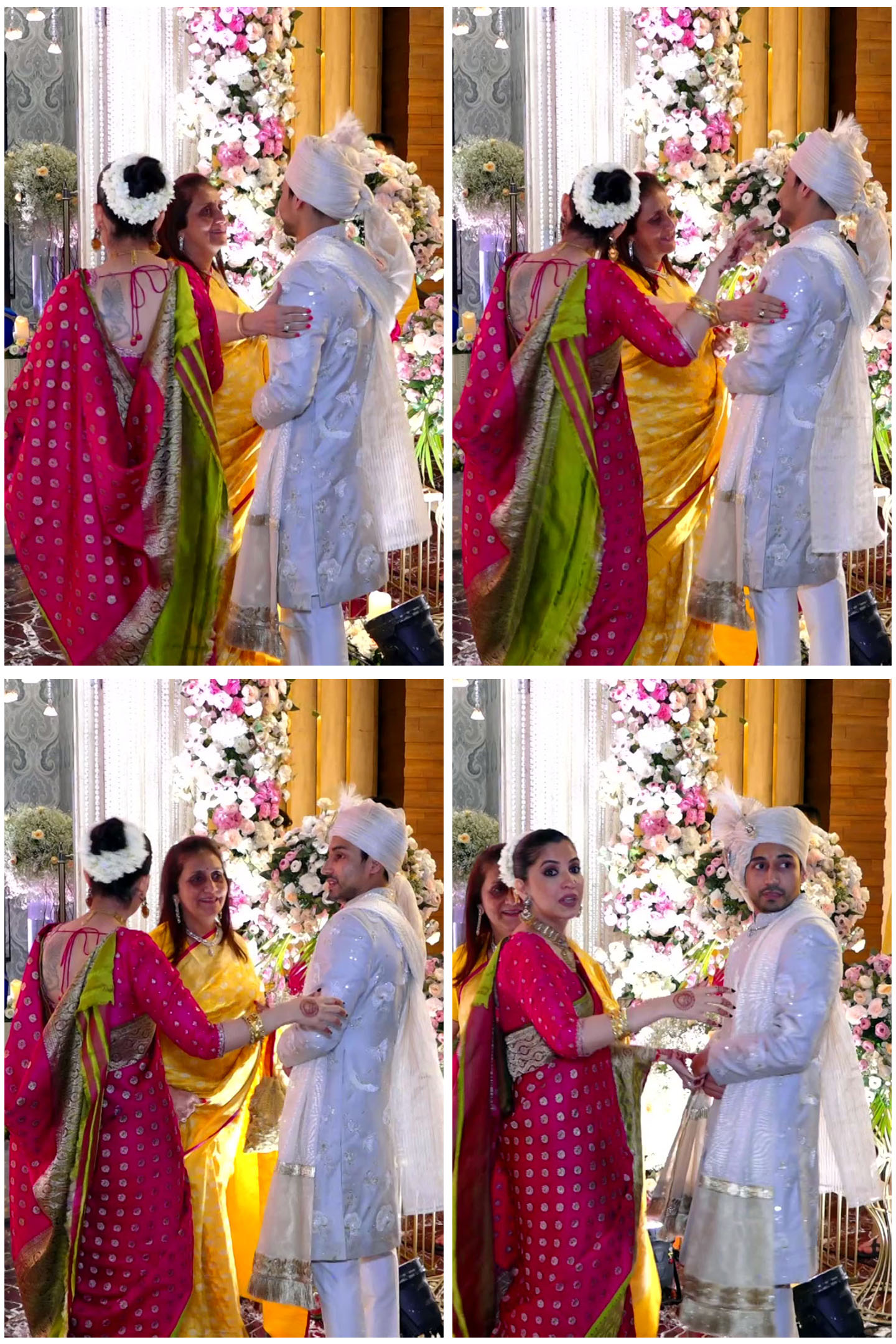 Vikram Bhatt and Shwetambari Soni at his daughter Krishna Bhatt and Vedant Sarda wedding on 11 Jun 2023