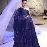Model walks the ramp during showcase of Gaurav Gupta collection scape song at FDCI India Couture Week 2016 on 23 July 2016 (2)