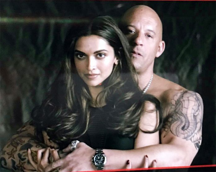 Vin Diesel and Deepika Padukone in xXx The Return of Xander Cage