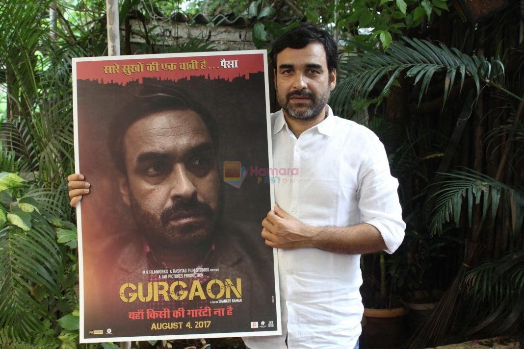 Pankaj Tripathi promotes for Film Gurgaon on 21st July 2017
