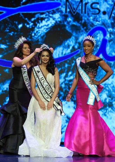 Shweta Chaudhary Wins Coveted Titles At Mrs. Earth 2018