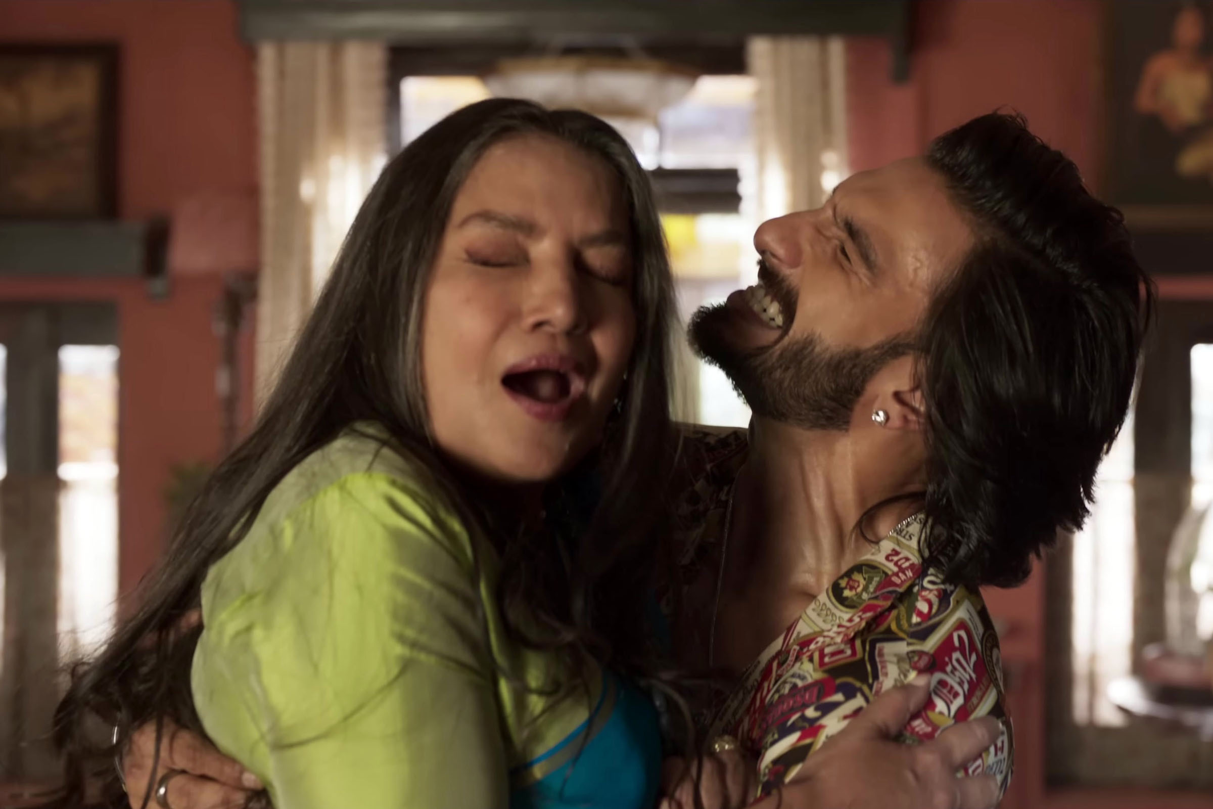 Shabana Azmi and Ranveer Singh in Rocky Aur Rani Kii Prem Kahaani