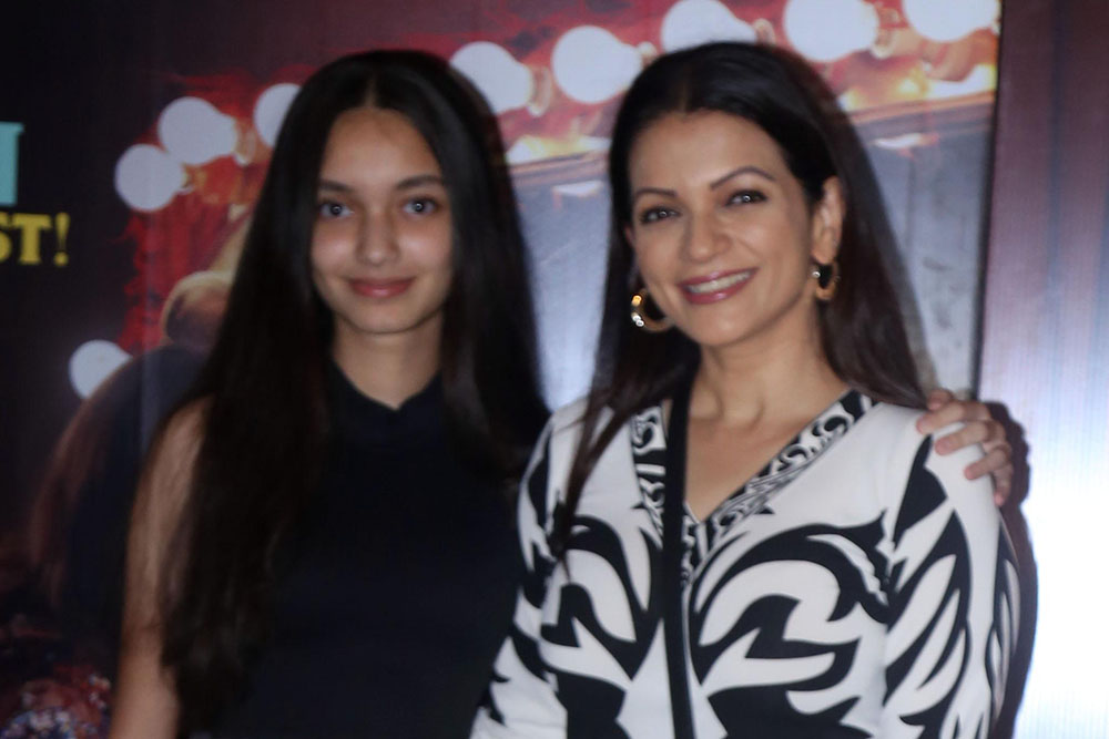 Khiana Paandya, Prachi Shah at the premiere of film Dream Girl 2 on 24th August 2023