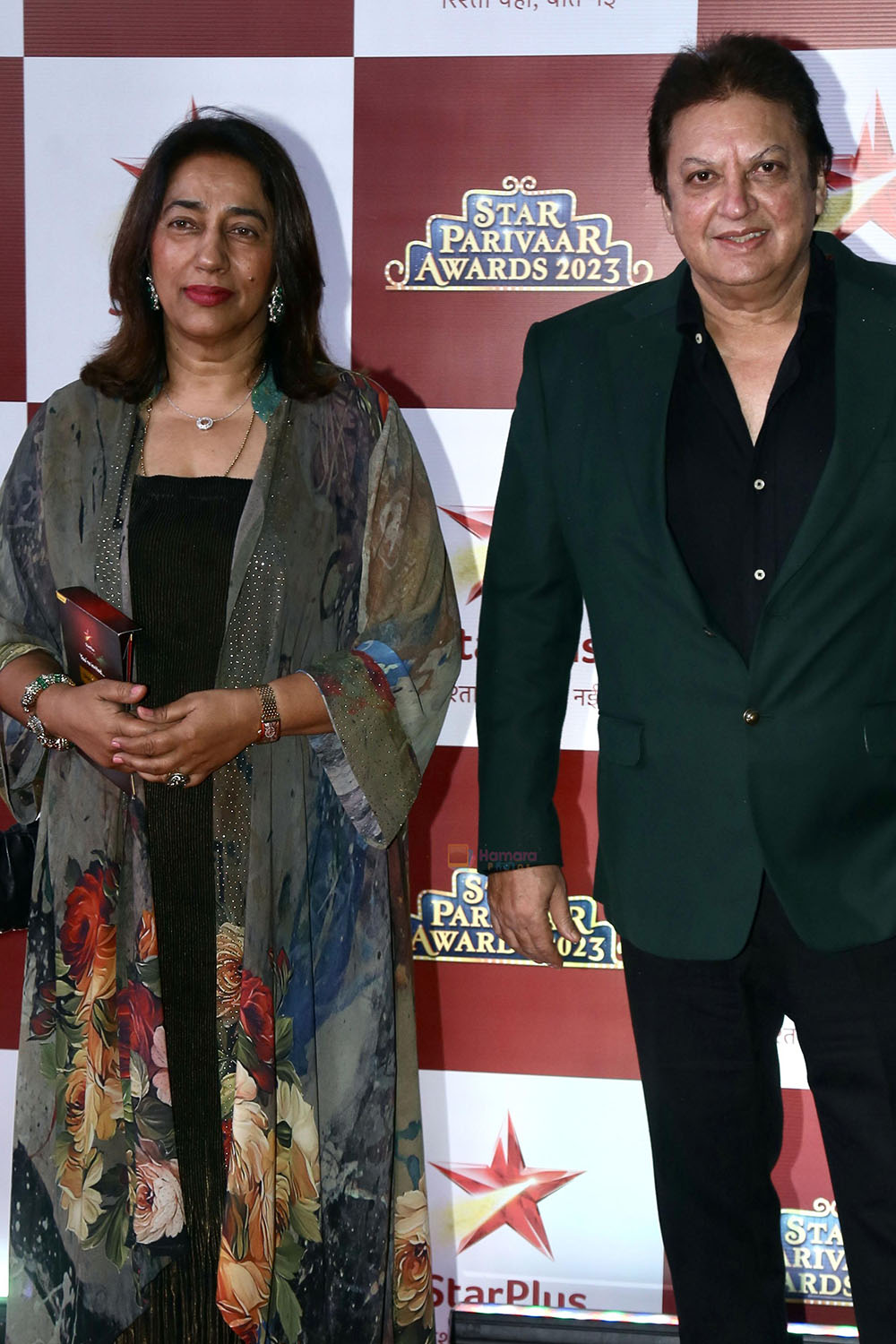 Anu Ranjan and Shashi Ranjan at the Star Parivaar Awards 2023 on 8th Sept 2023