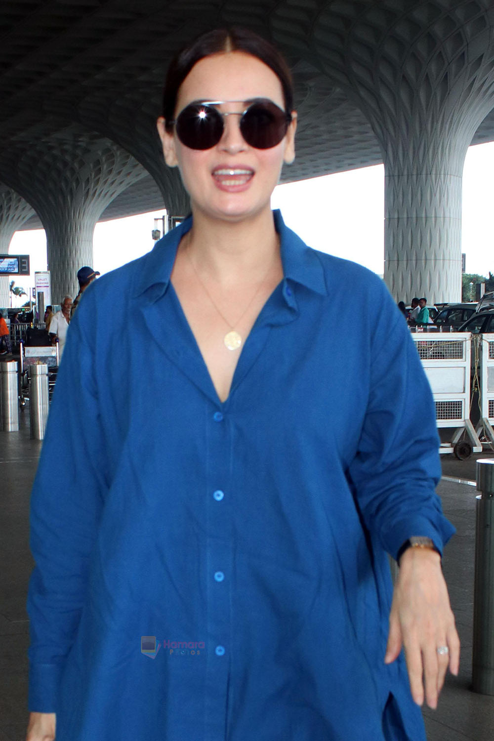 Dia Mirza Spotted At Airport Departure on 5th Sept 2023