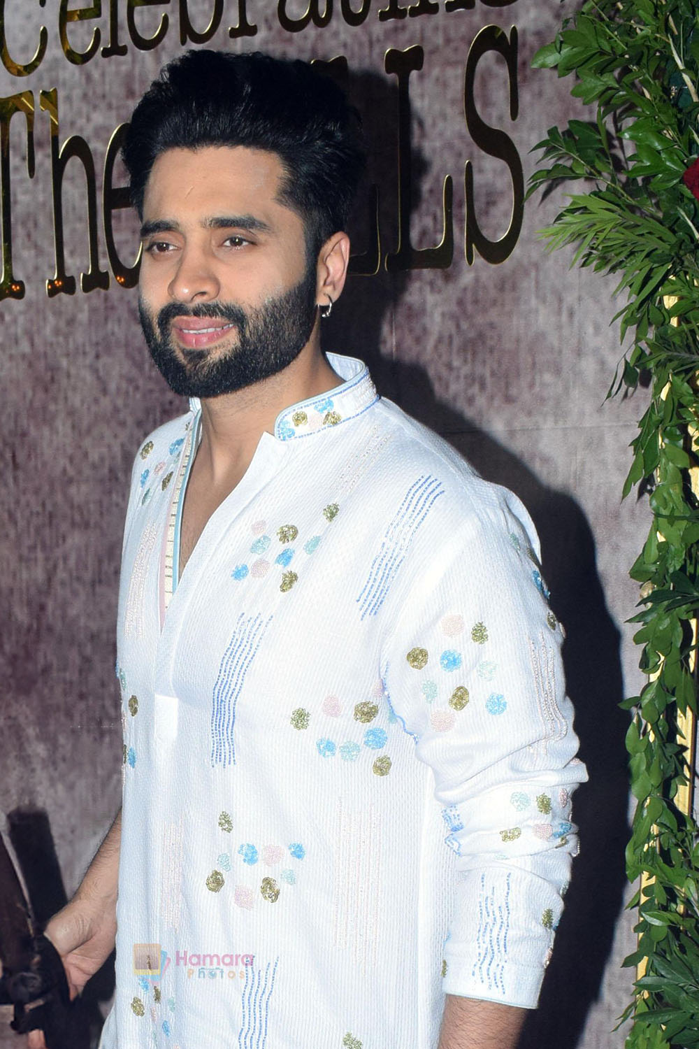 Jackky Bhagnani attends the wedding party of Aman Gill and Amrit Berar on 24th Sept 2023