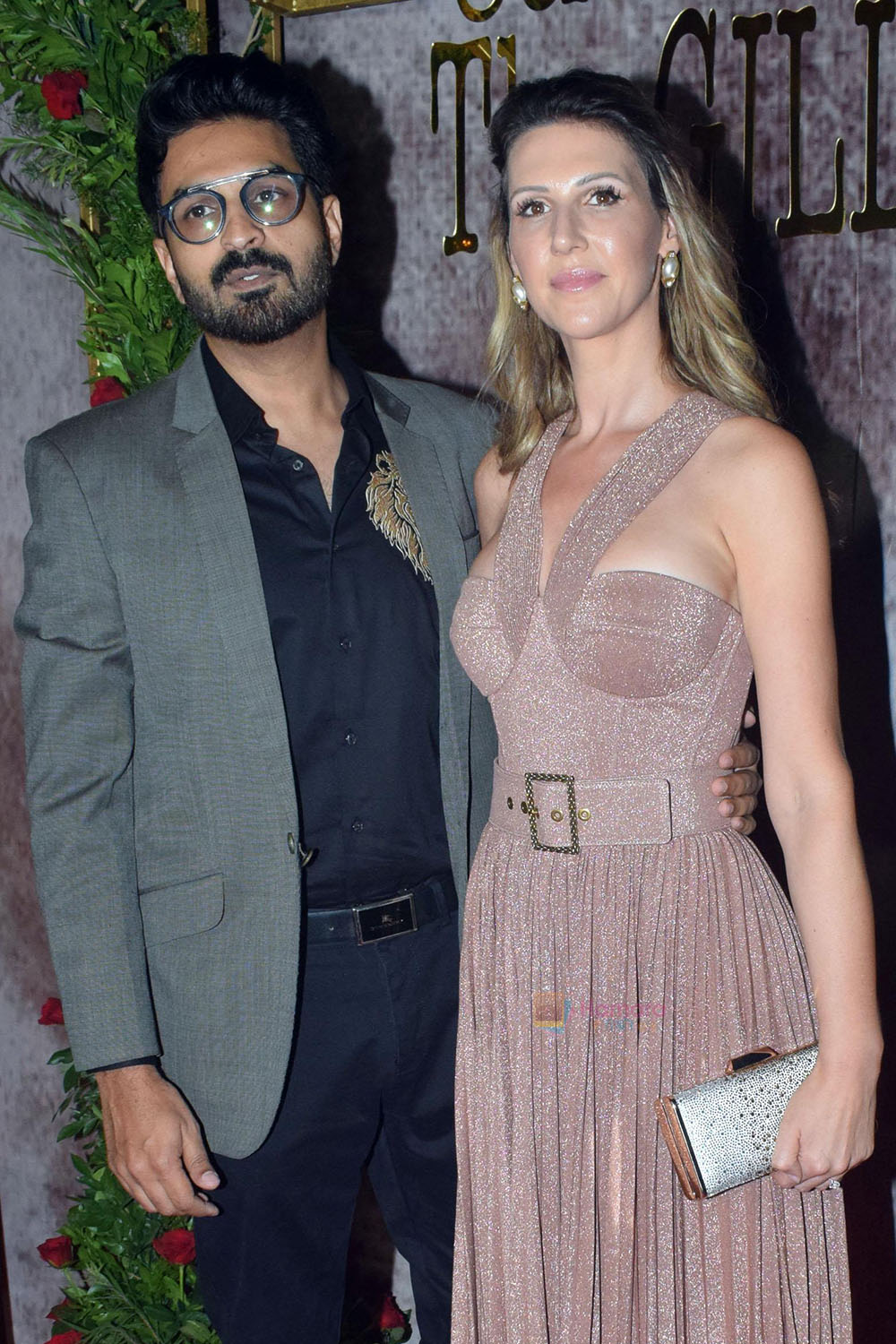 Josefine Gransee and Ojas S Desai attends the wedding party of Aman Gill and Amrit Berar on 24th Sept 2023