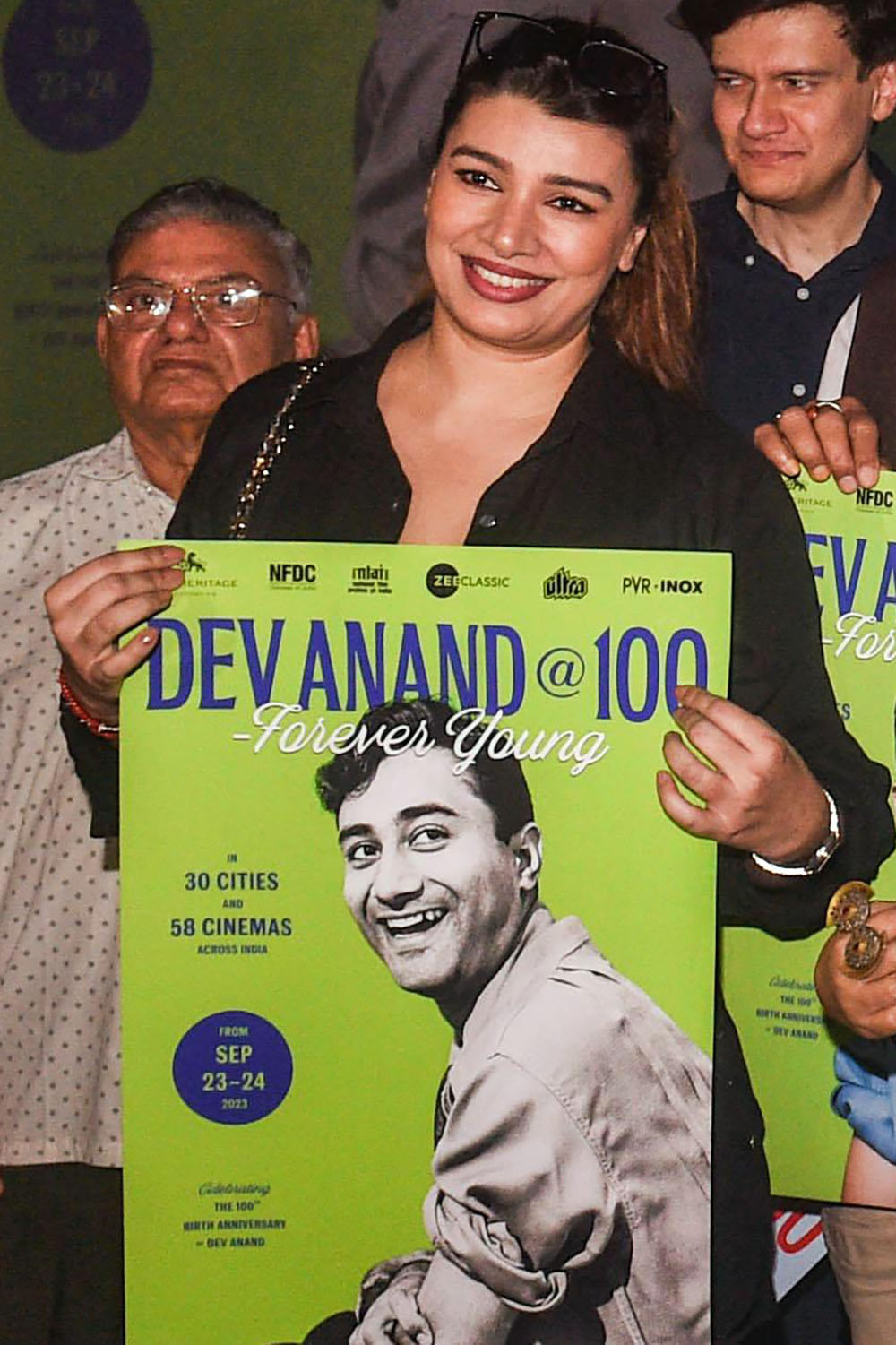 Mink Brar at 100th Anniversary Celebration of Dev Anand on 23rd Sept 2023