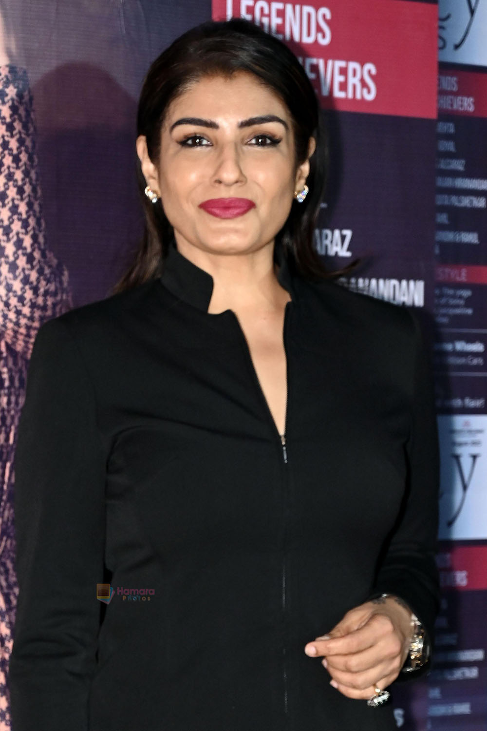 Raveena Tandon unveils the Society Achievers Magazine Cover