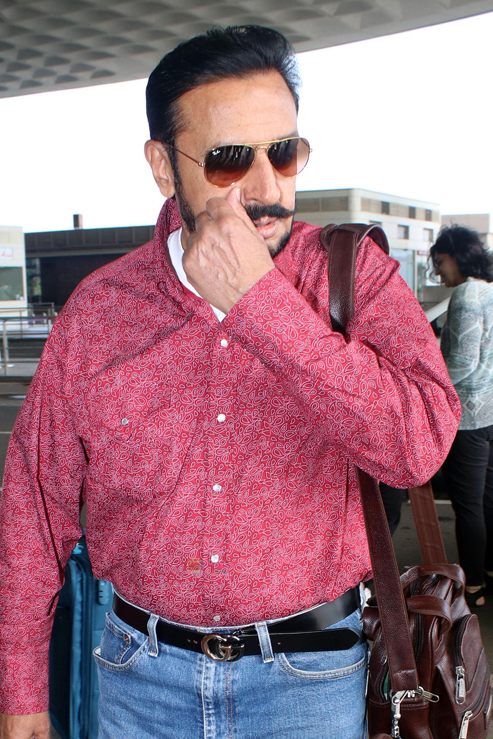 Gulshan Grover Spotted At Airport Departure on 30th Sept 2023