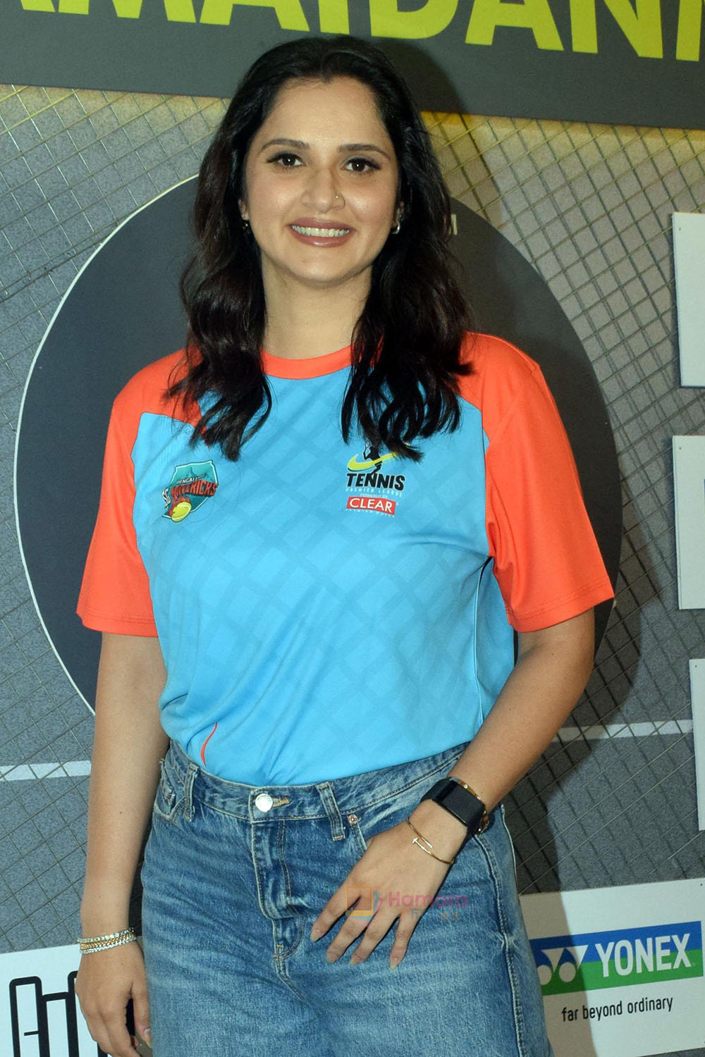 Sania Mirza attends the Tennis Premiere League Season 5 Auction on 1st Oct 2023
