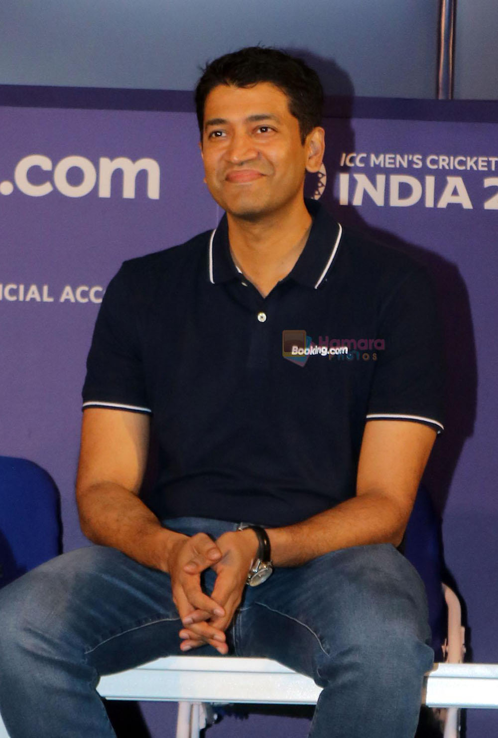 Santosh Kumar at booking.com being official accommodation partner for the ICC Men World Cup 2023 on 3rd Oct 2023